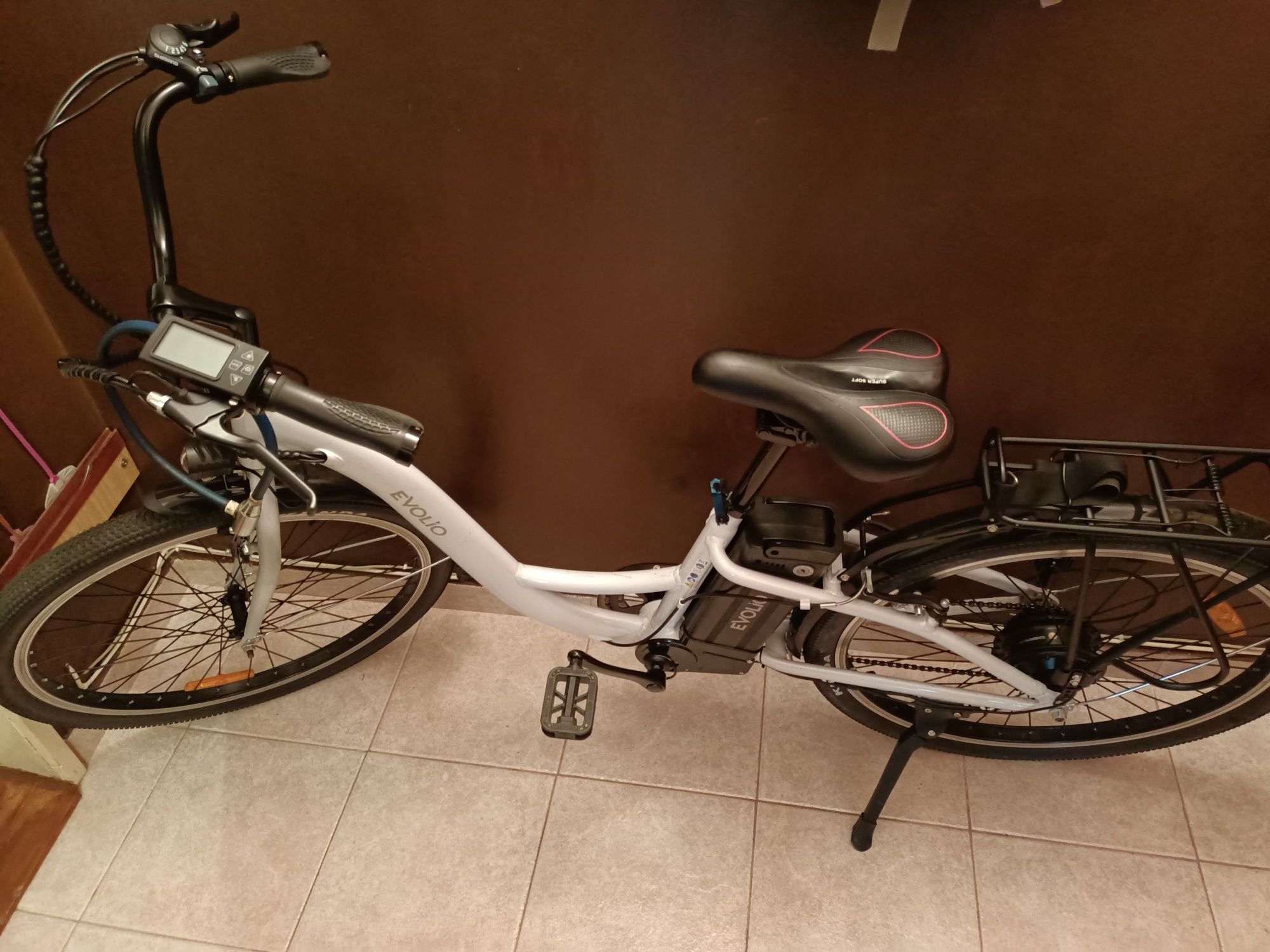 Bicicleta electrica Evolio, X-Bike Cotu 3, autonomie 60 km, 27.5"