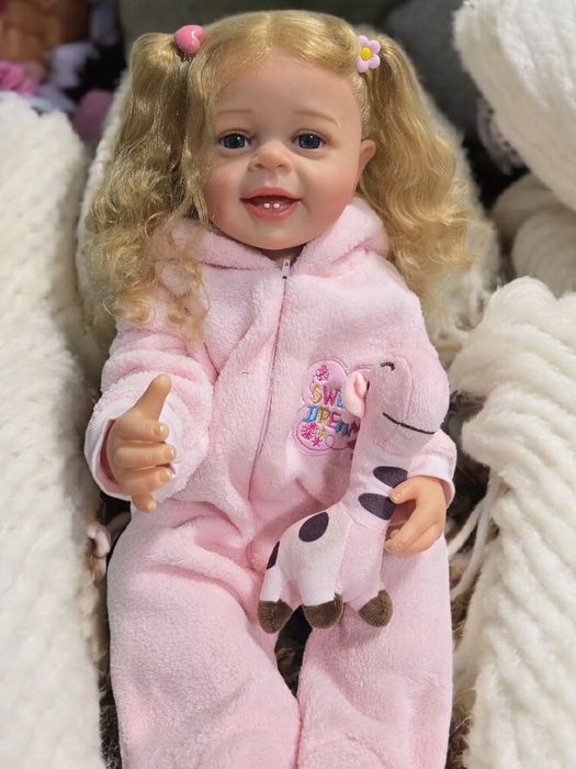 Кукла реборн, реалистична силиконова винил кукла Reborn бебе