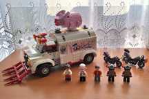 LEGO Monkie Kid™ 80009 - Camionul cu alimente al lui Pigsy