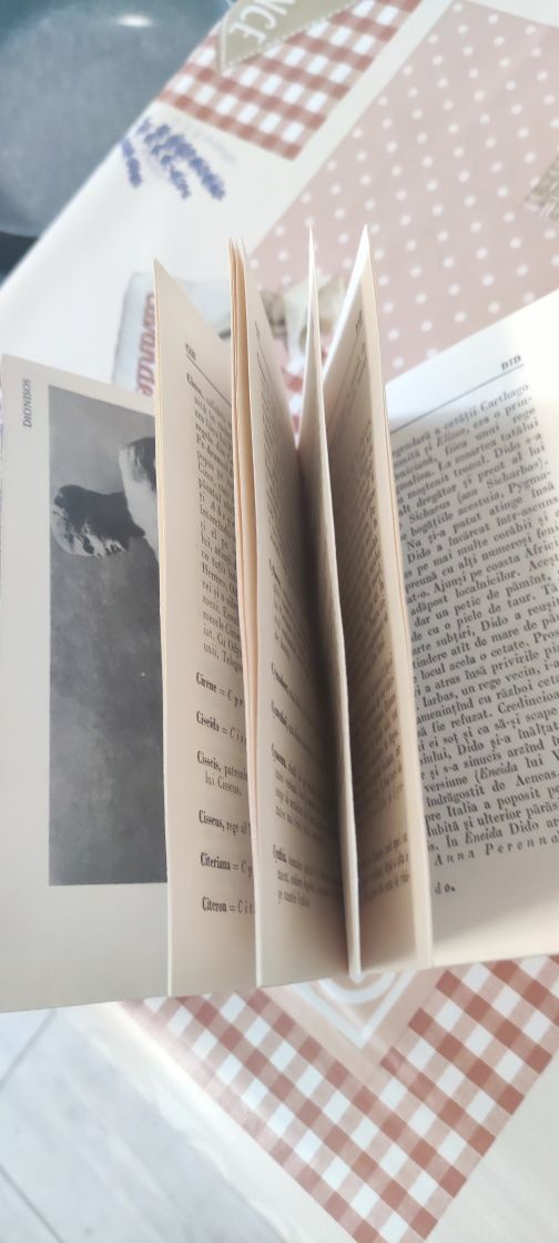 Mic Dictionar Mitologic Greco - Roman, Anca Balaci, an 1969,stare buna