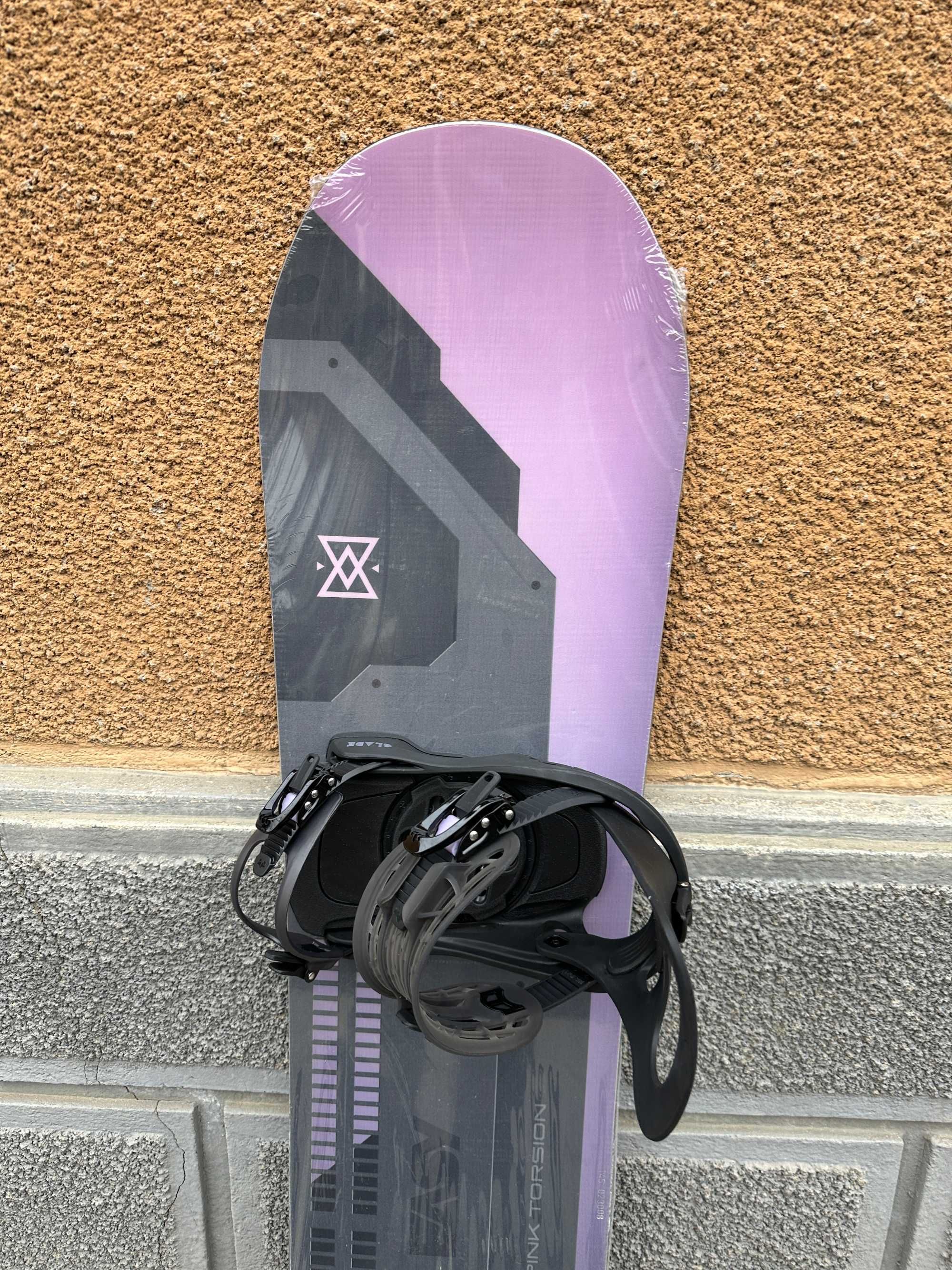 placa noua snowboard easy pink torsion L145cm