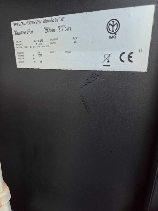 Automat Cafea Necta, Opera