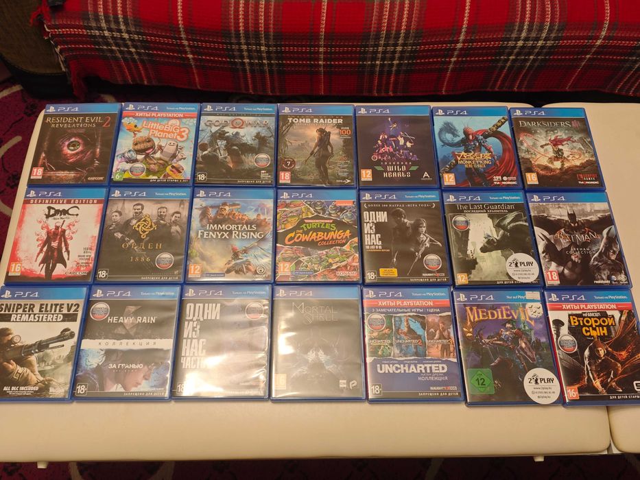 Диски на плейстейшн 4 , игры на ps 4