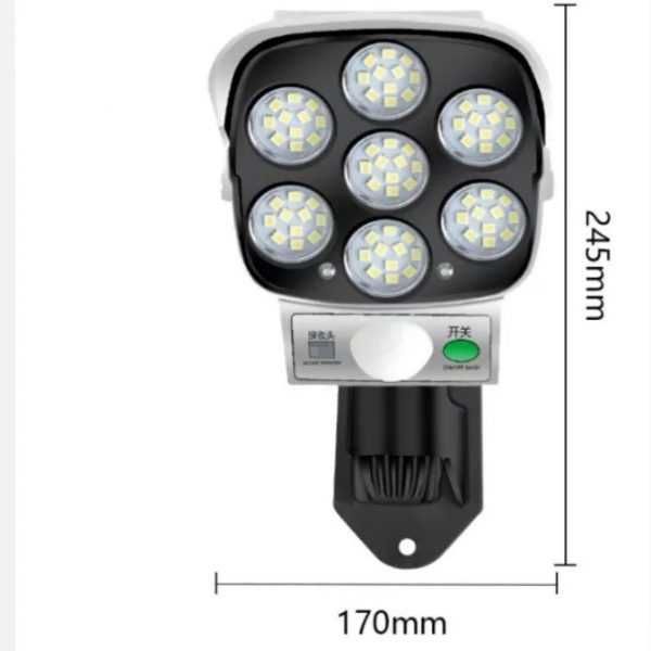 Топ цена !!! LED камера Сензор за движение IP65