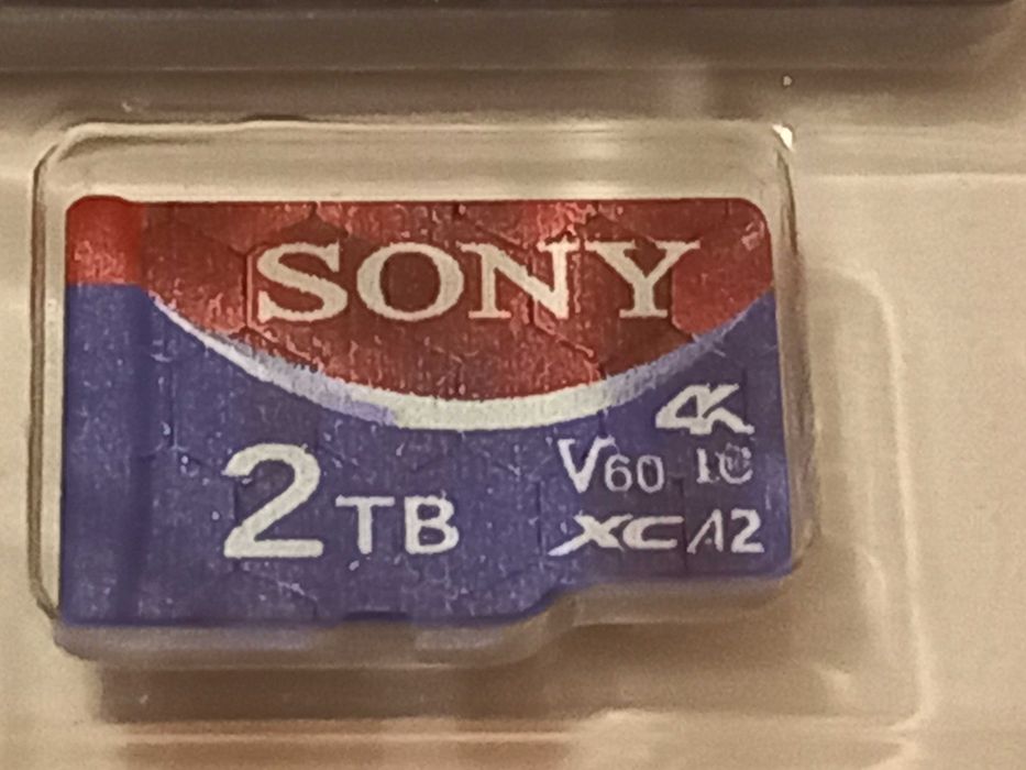 Card SONY  MicroSD 2 Tera