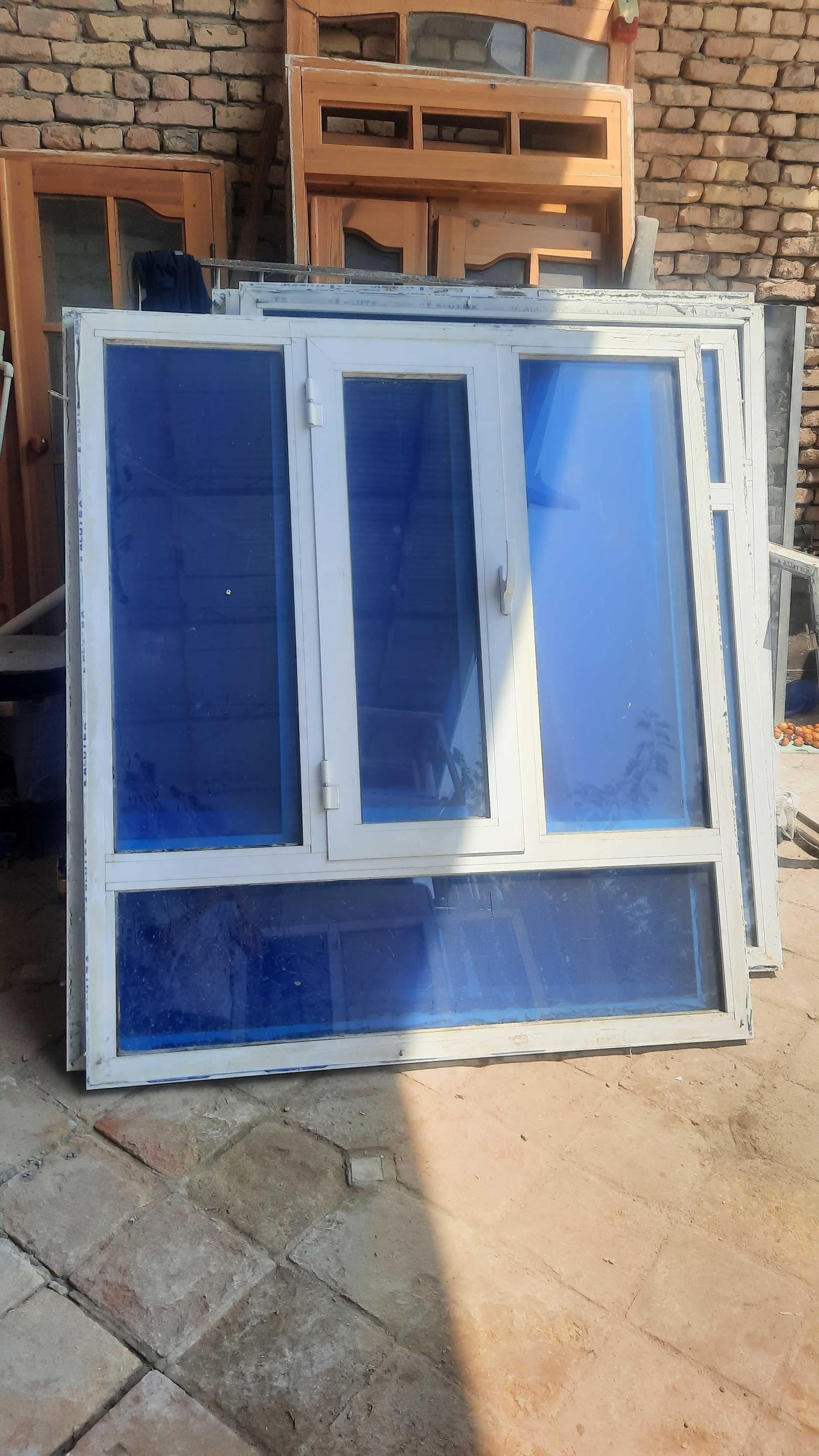 Akfa deraza b/u. Razmeri 1.5metr x 1.7 metr.