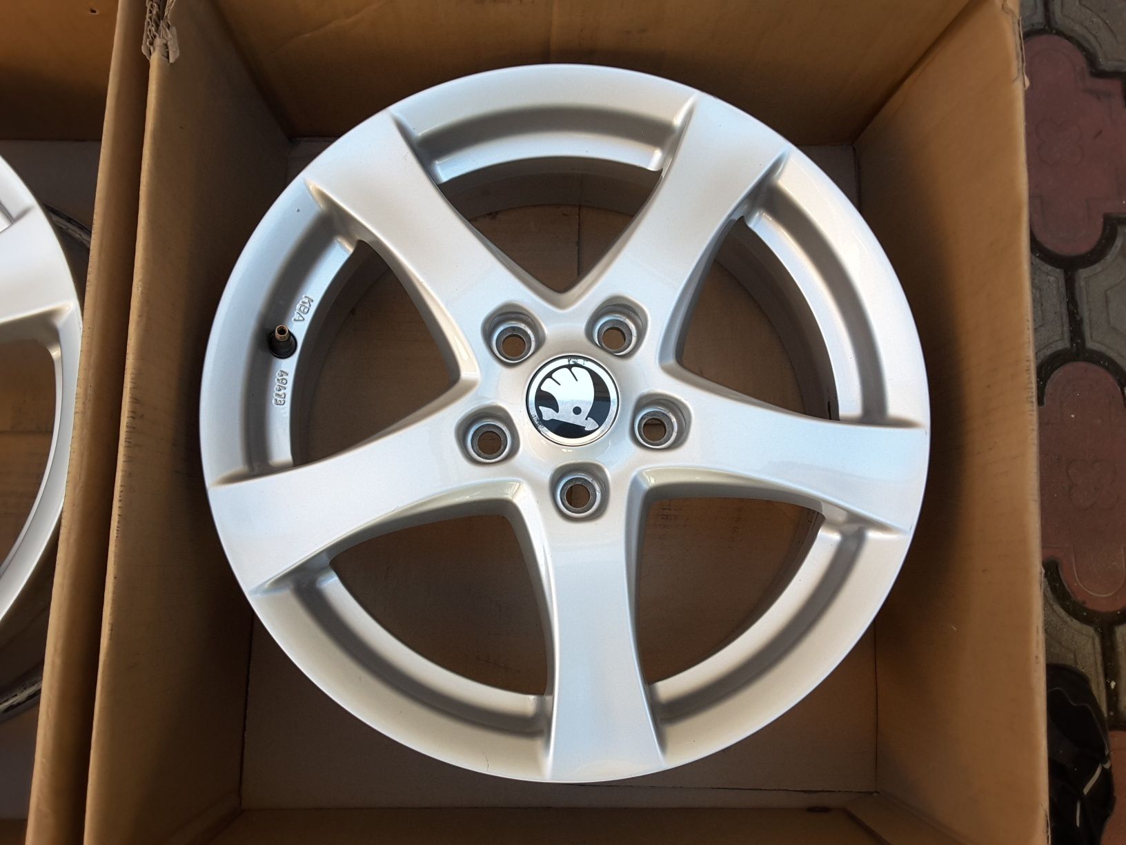 jante aliaj 16, 5x112; Skoda Octavia 2, Octavia 3, Octavia 4