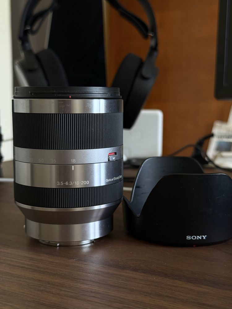 Sony 18-200mm F3.5-6.3 OSS Obiectiv Sony NEX APSC