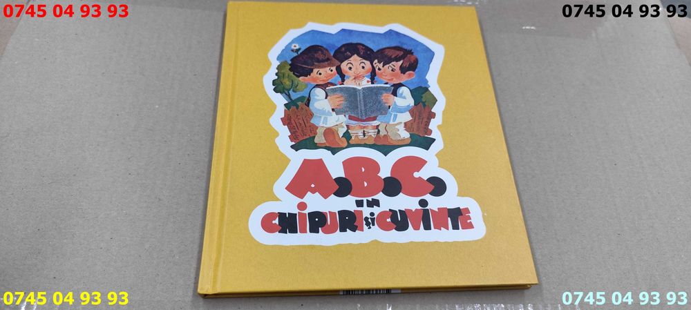 carte carti a.b.c. chipuri si cuvinte cartonata