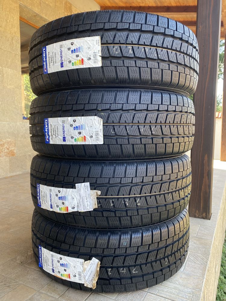 4бр. Нови Зимни гуми 225/60/17C Falken EuroWinter VAN01 107/105H