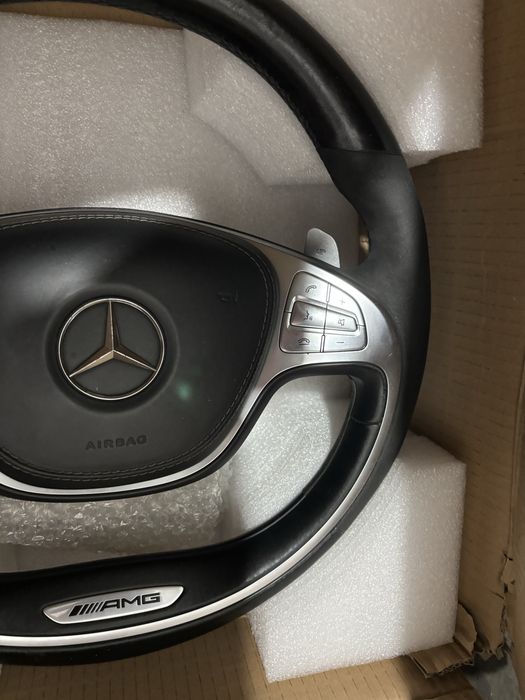 Задна броня с дифюзори AMG за мерцедес w222 и волан