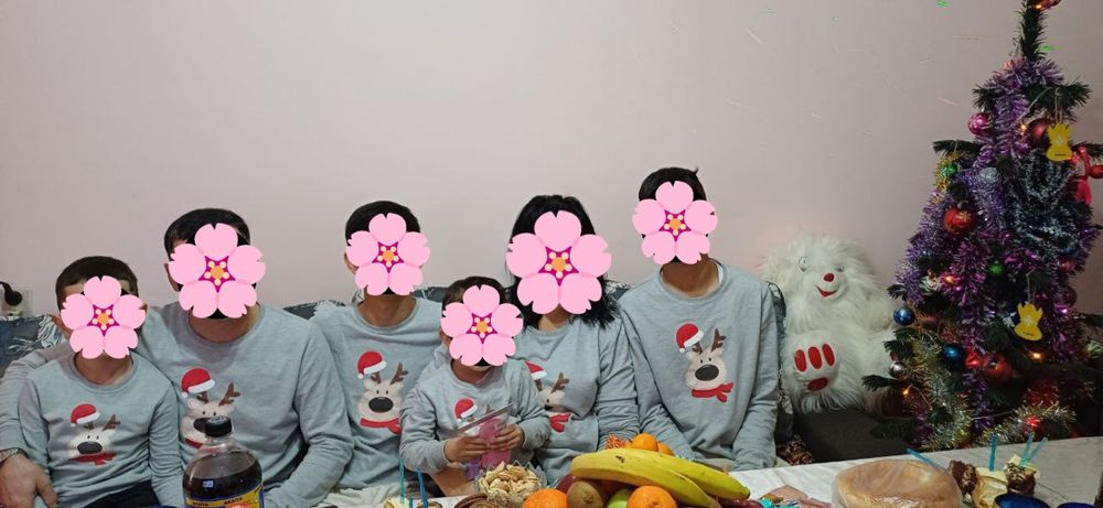 Новогодние джемперы для всей семьи!