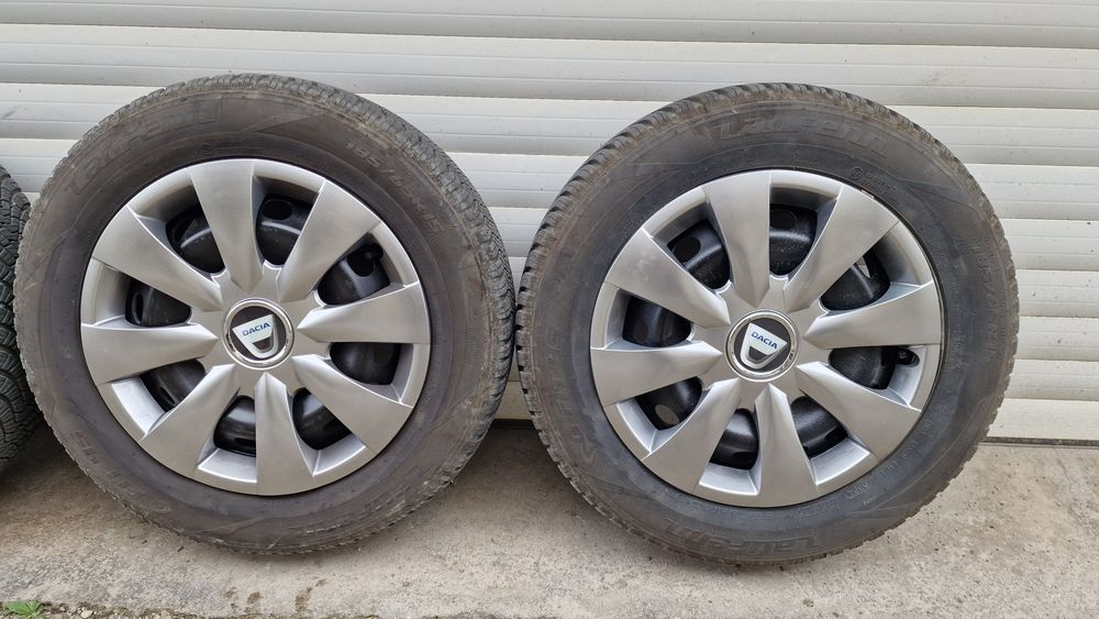 Jante cu anvelope iarna Dacia Logan / Sandero 185 65 R15 / 185/65 R15