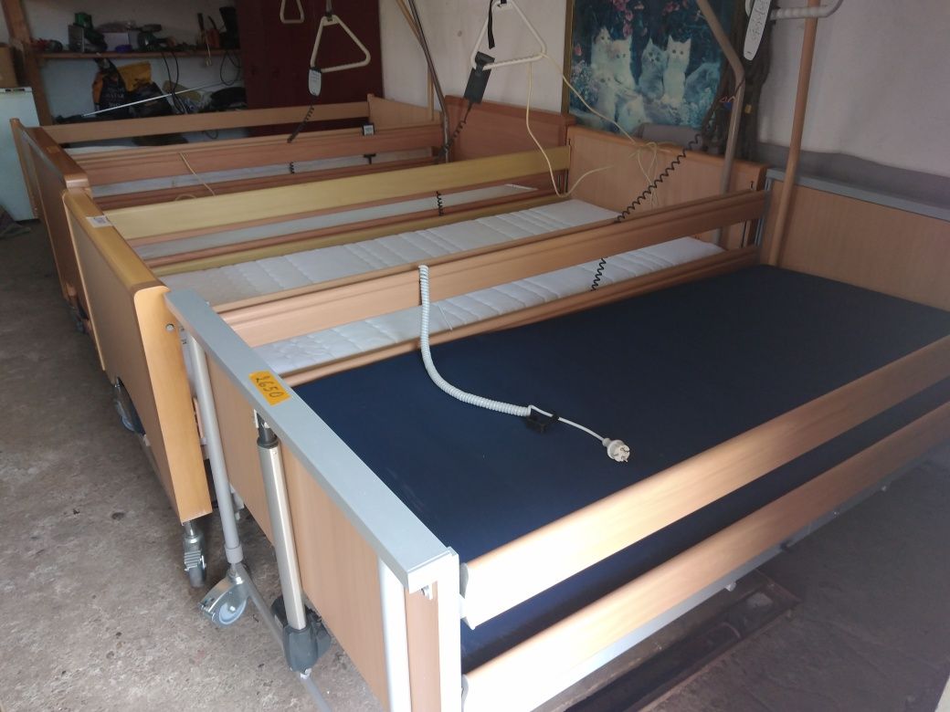 Paturi medicale cu telecomandă, pat medical îngrijire bolnavi