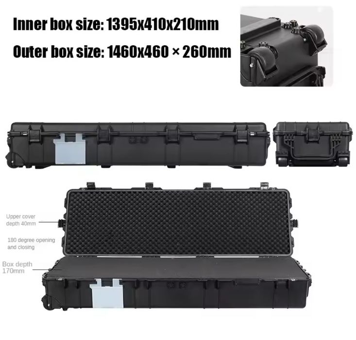 Транспортен куфар за инструменти, оръжие и др.