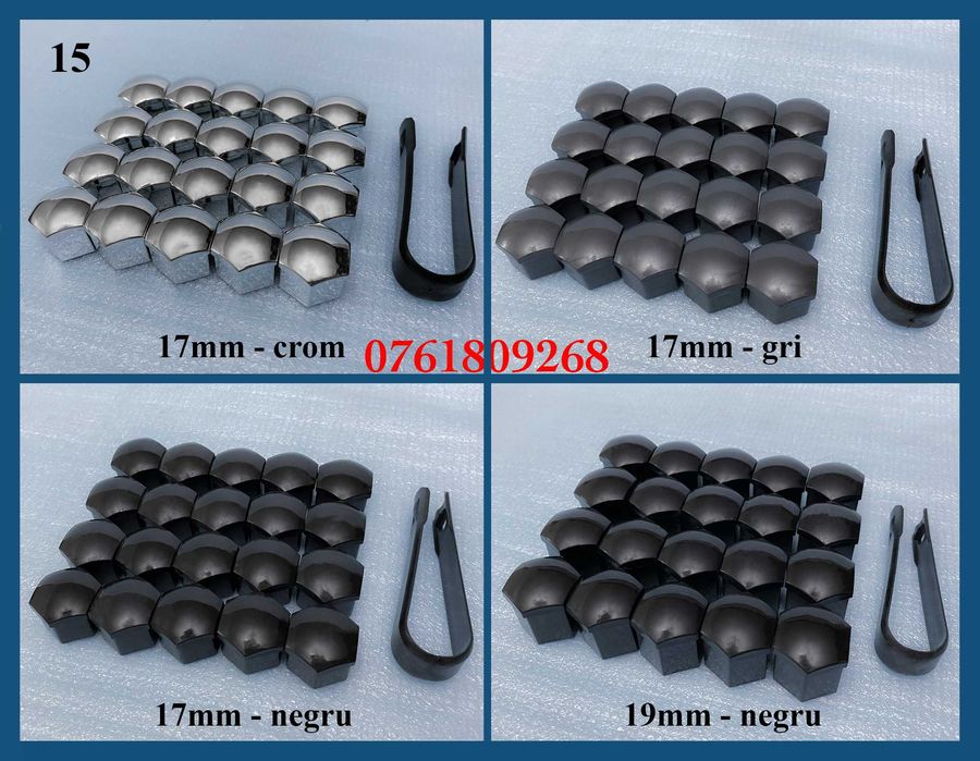 Capace jante aliaj Skoda / Seat 55 56 60 63 65 135mm