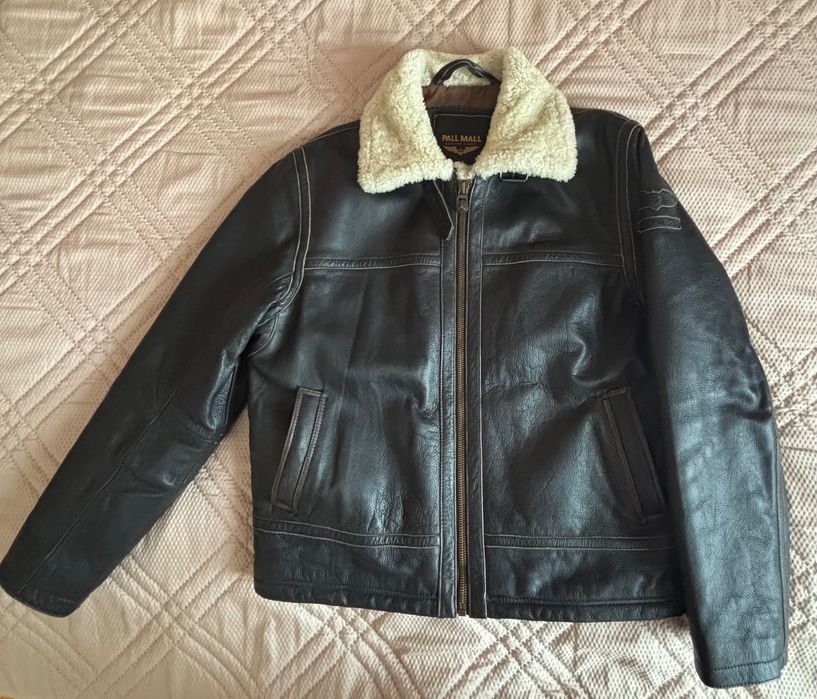 мъжко яке от естествена кожа