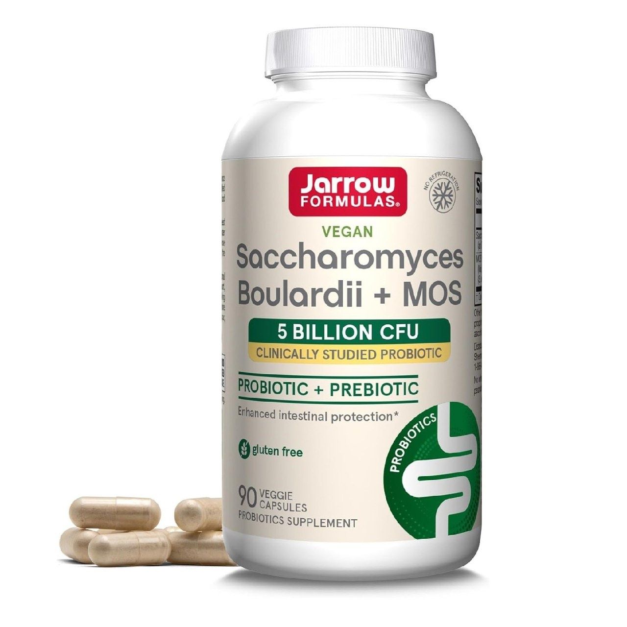 Jarrow Formulas Пробиотики Saccharomyces Boulardii + MOS 5 миллиардов