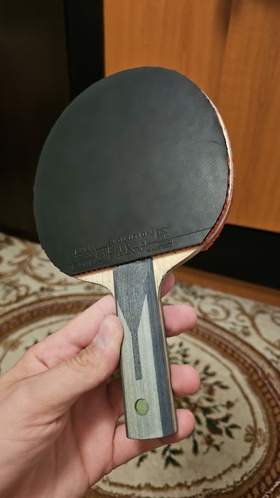 Paletă tenis/pingpong Butterfly Timo Boll ALC cu Tibhar MXP, lemn 8 an