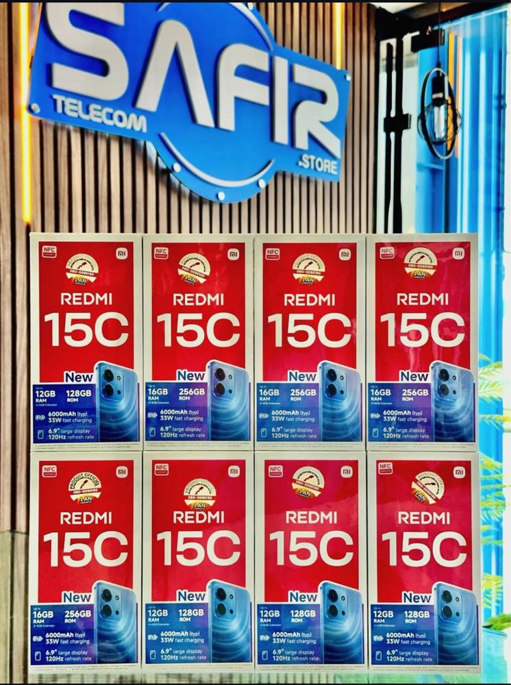 Redmi 15 C 16/256 8/256 12/128 8/128
