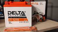 Аккумулятор Delta 10Ah для скутера мотоцикла квадроцикла снегохода.
