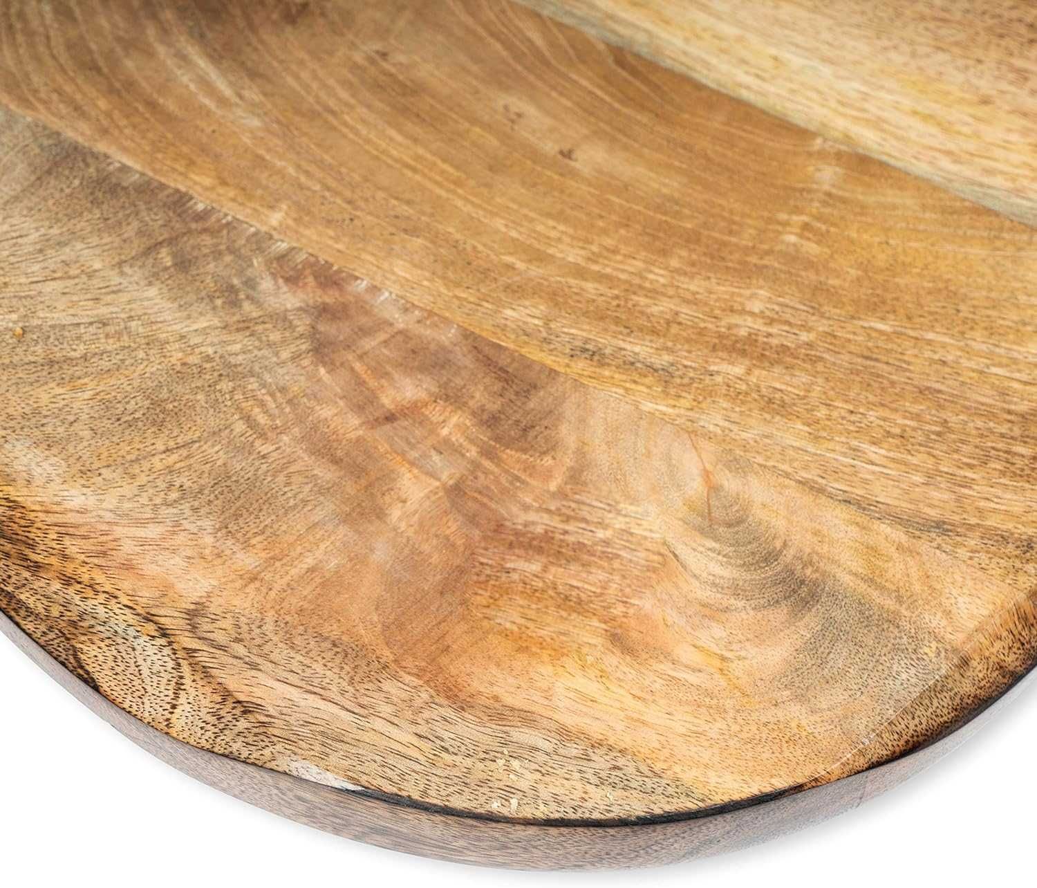 Tabla servire, spatula pizza, lemn, 40x28x2.5cm