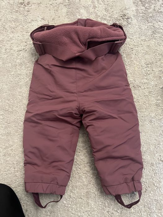 Salopeta de iarna cu geaca 9-12 luni