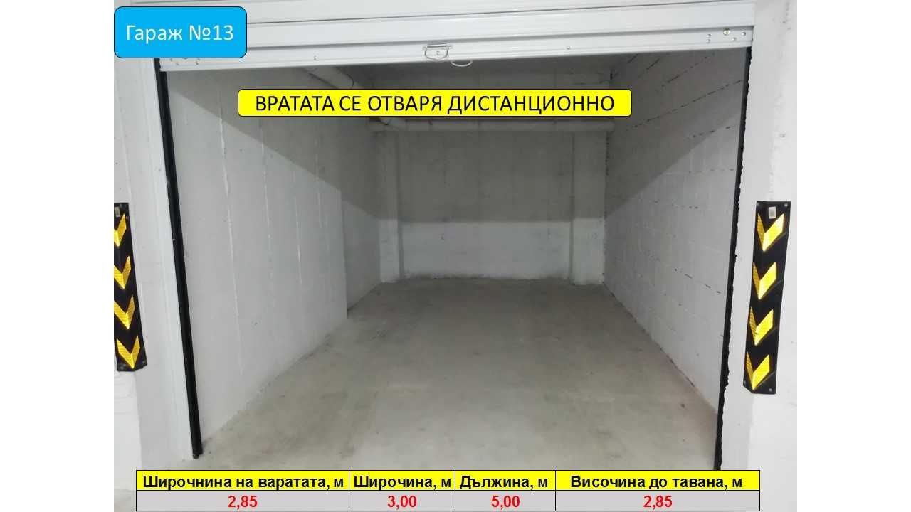 Дългосрочно отдаване на гараж под наем