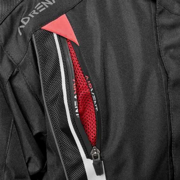 Текстилно мото яке ADRENALINE CHICAGO 2.0 BLACK,подплата, протектори!