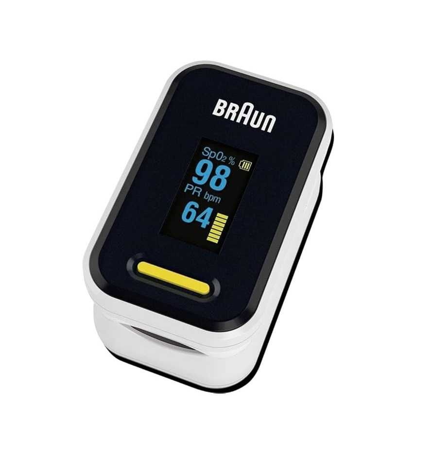 Пулсоксиметър Braun YK-81CEU черен