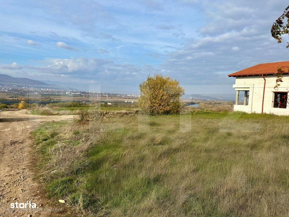 Teren intravilan, 1000 mp, cu utilitati si vedere panoramica, com. Ciu