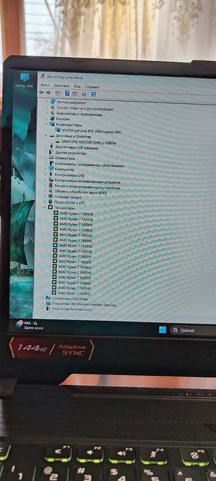 ASUS tuf gaming noutbuk notebook ноутбук