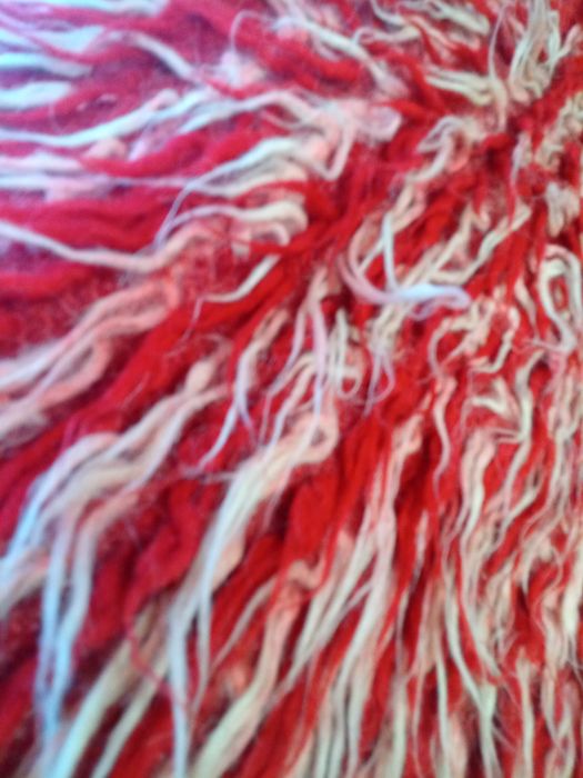 Țol din lână pură de oaie,lucrat manual