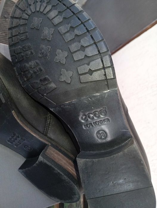ECCO cizmulite din piele naturala masura 38 - Negru