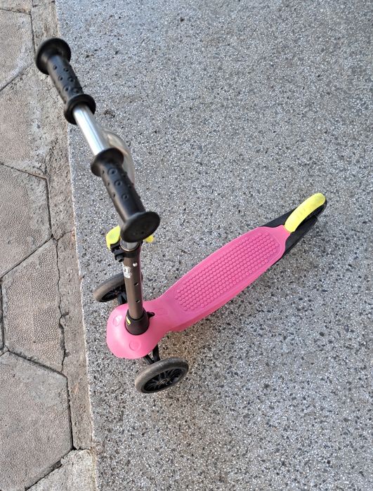 Детска тротинетка Oxelo розова Перфектна