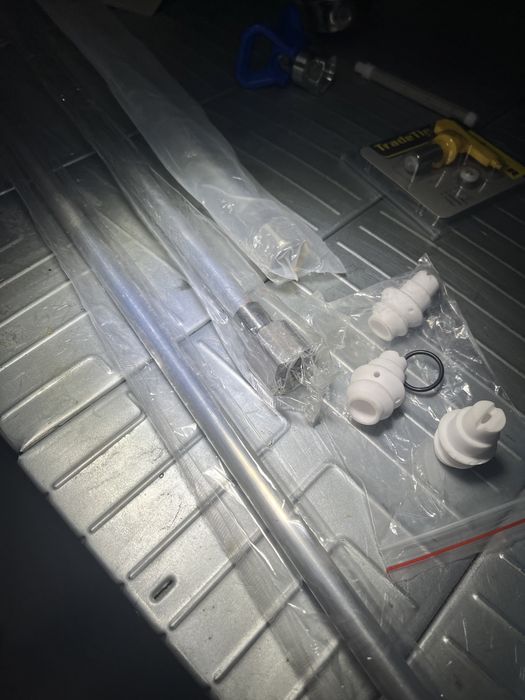 Pistol airless diuza furtun rac prelungitor tija wagner graco titan