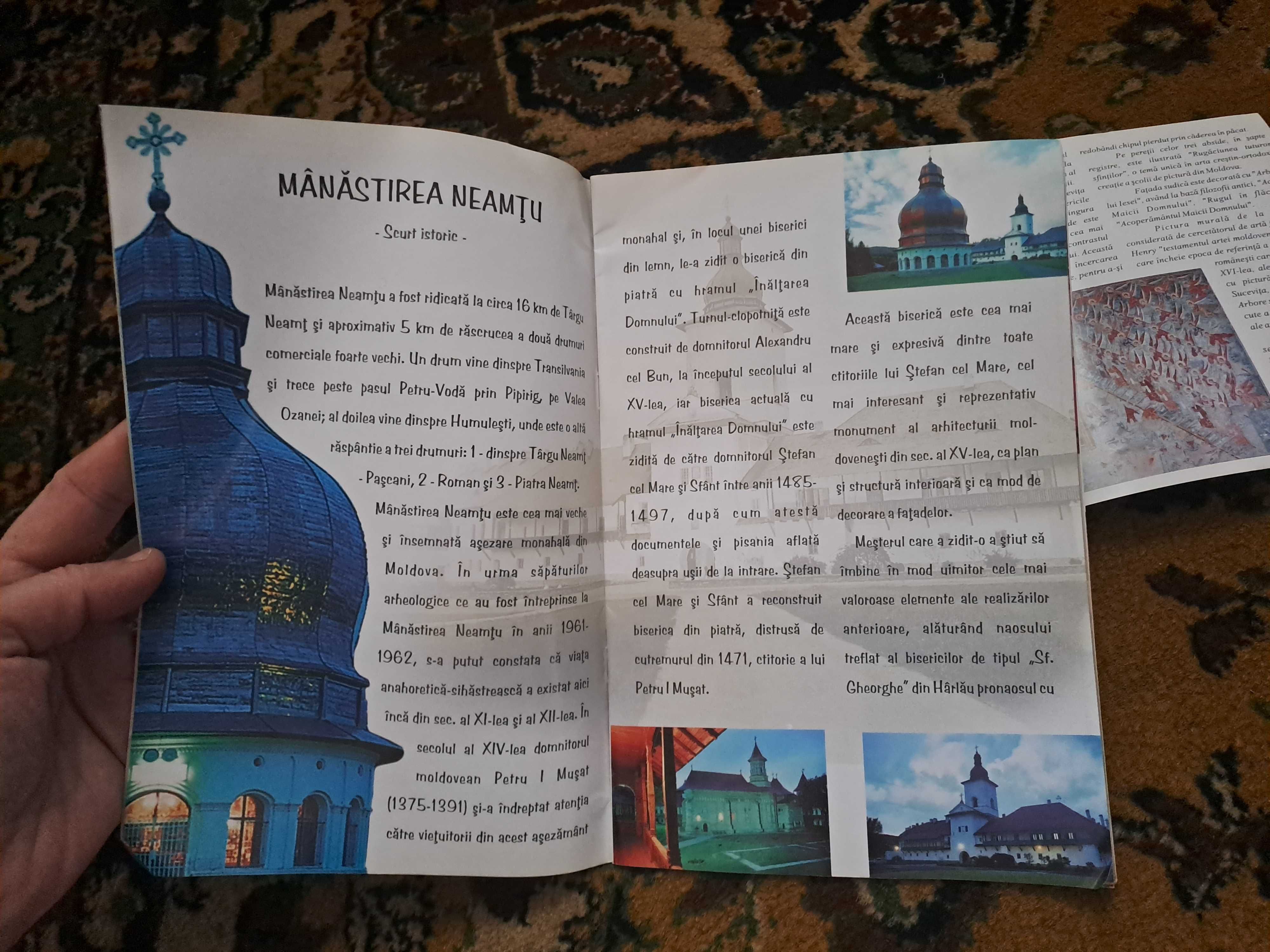 Manastirea Neamt si Sucevita materiale turistice