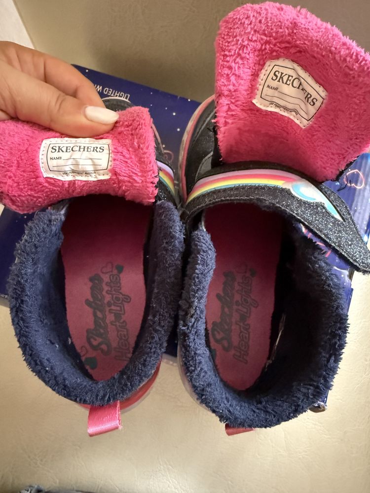 Детски светещи боти Skechers, номер 29