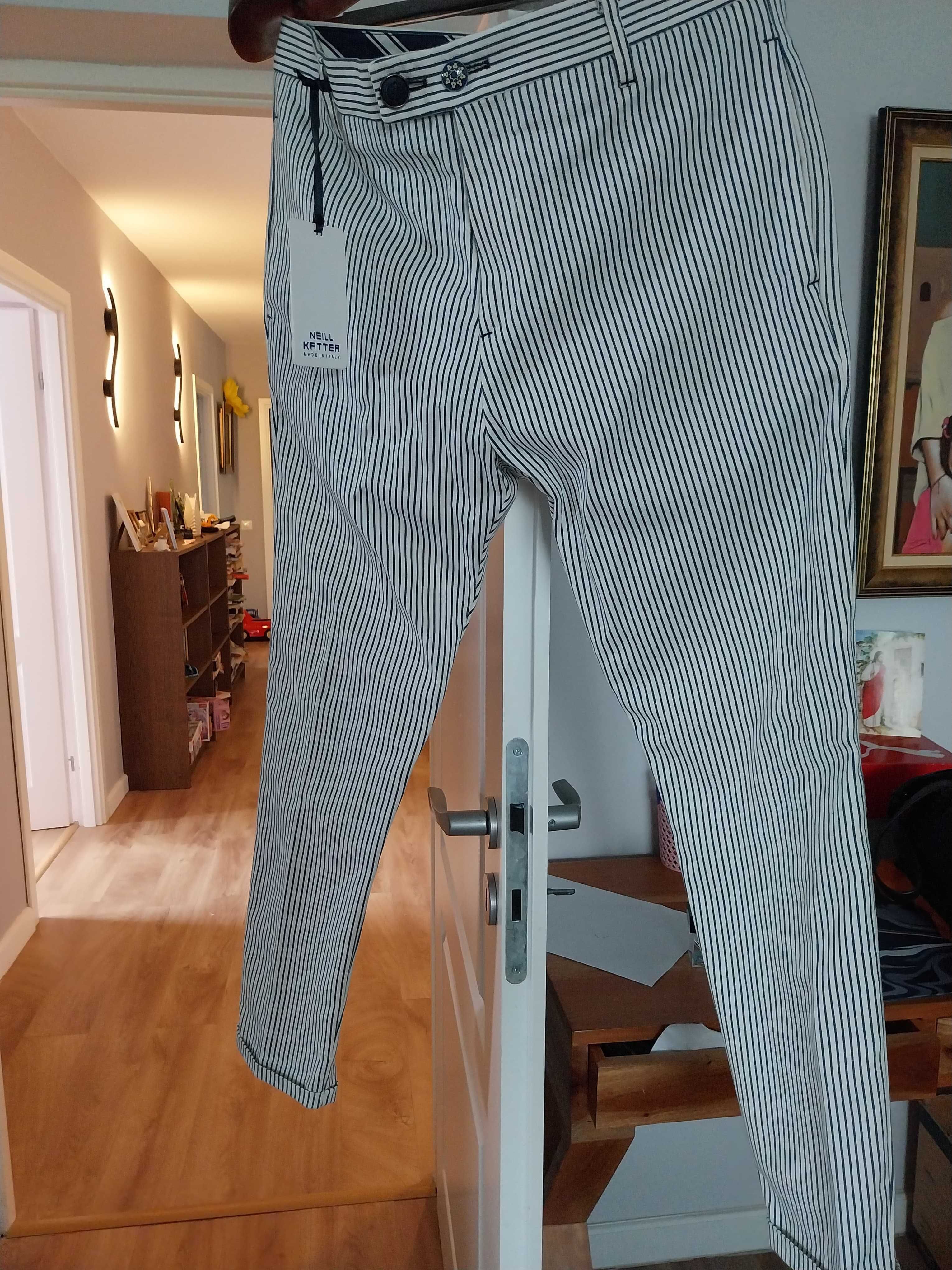 Pantaloni noi cu eticheta NEILL KATTER, made in Italy