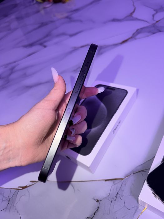 Iphone 15 Pro Max 256GB IMPECABILE Natural Titanium si Black Titanium