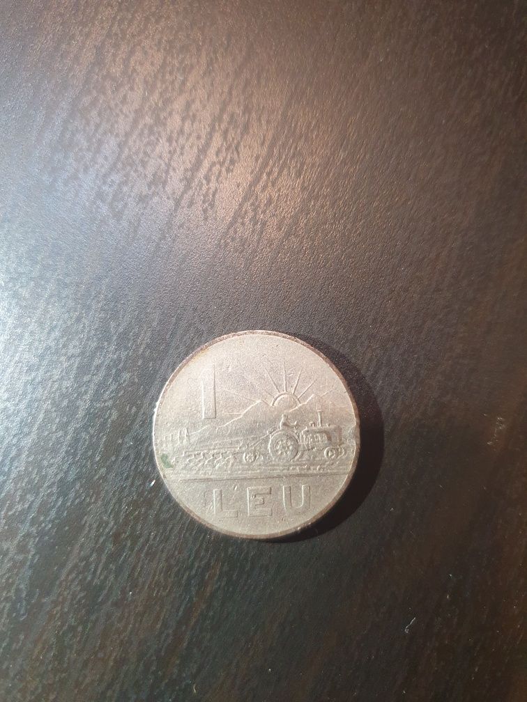 Moneda 1 leu din 1963