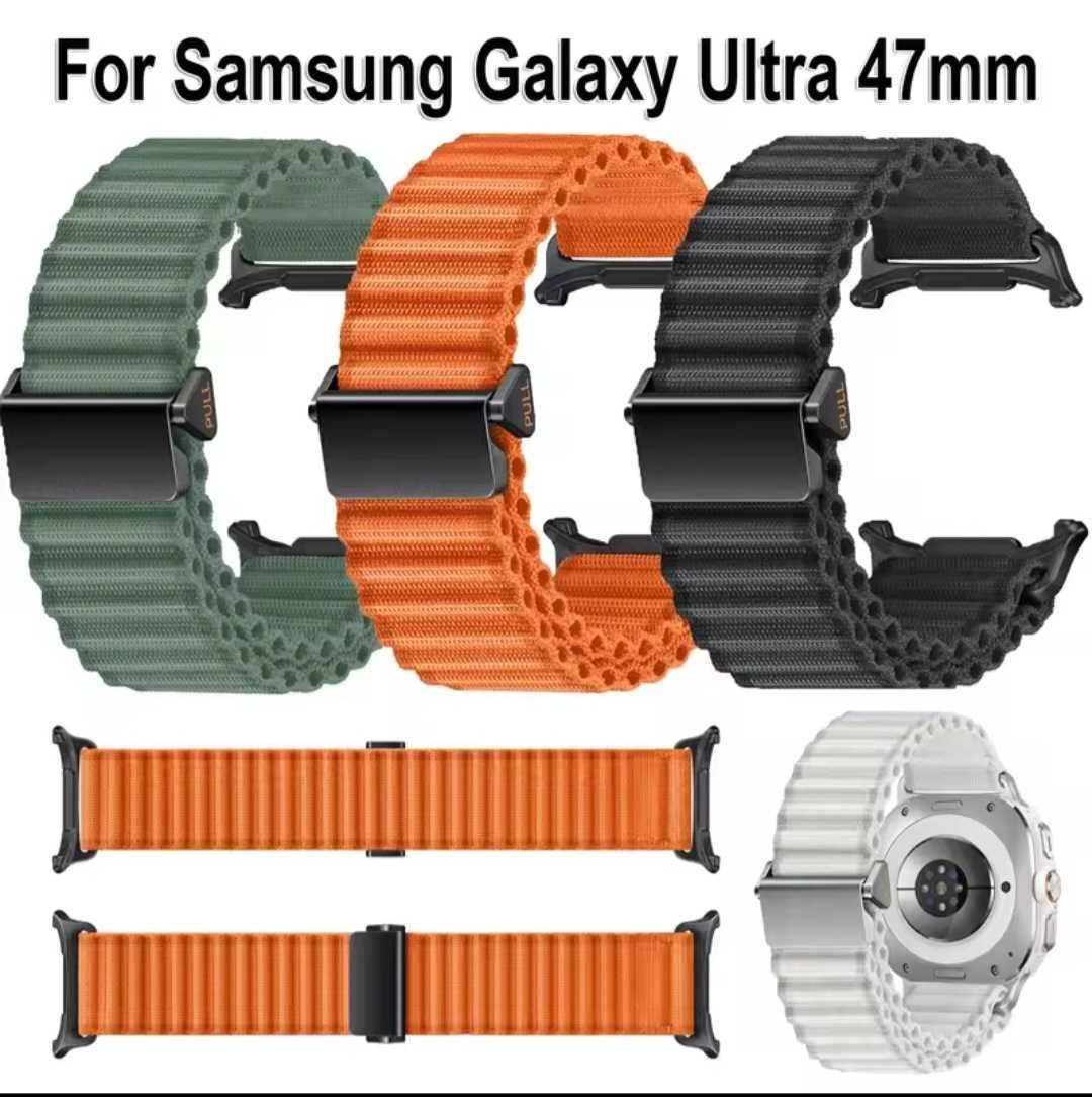 Curea Samsung Galaxy Watch Ultra 47mm+Folie cadou
