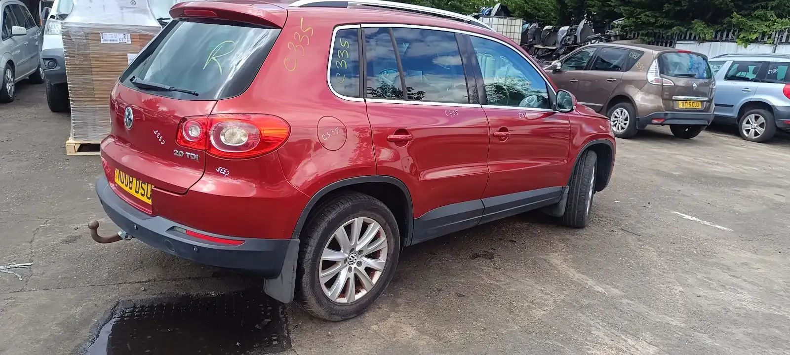 Dezmembrari / Dezmembrez Volkswagen Tiguan 2.0 CBAB cutie viteze KUG cod culoare LA3T
