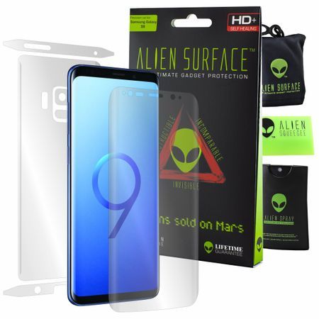 Folie Alien Surface HD,Samsung GALAXY S9,protectie ecran,spate,lateral