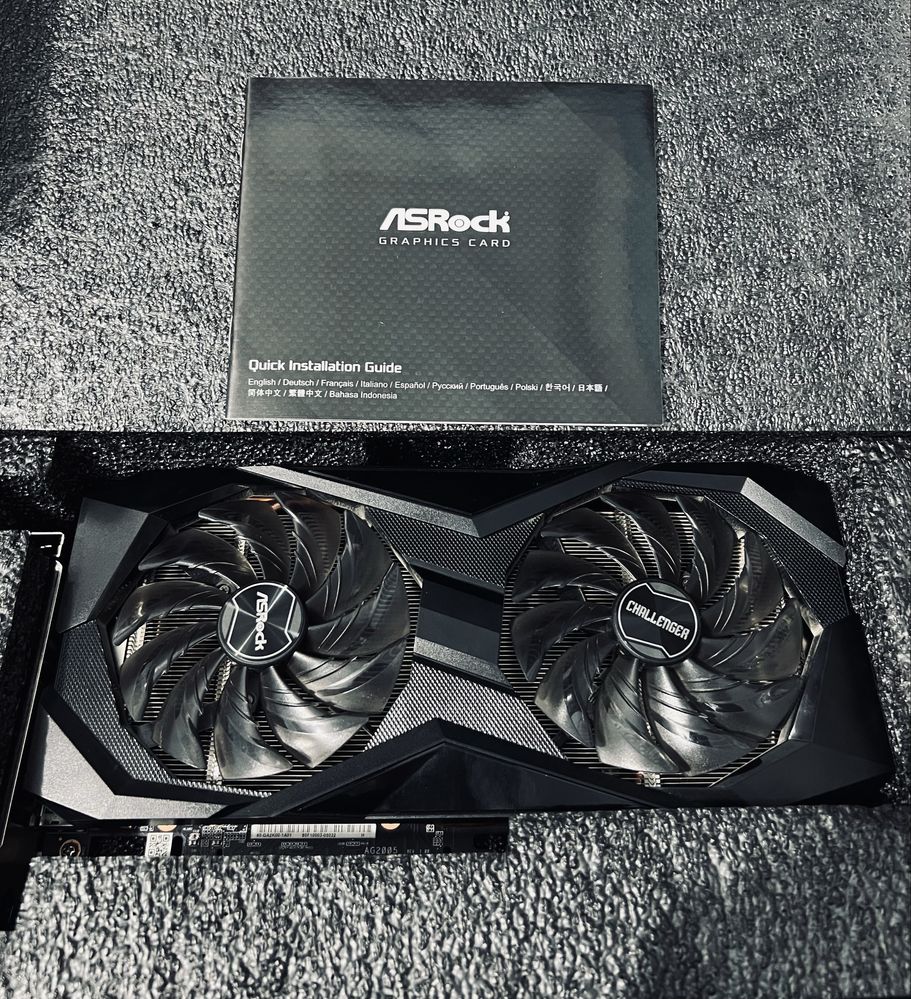Видеокарта ASROCK CHALLENGER RX6700XT 12Gb идеал!