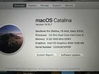 Macbook pro 13” retina
