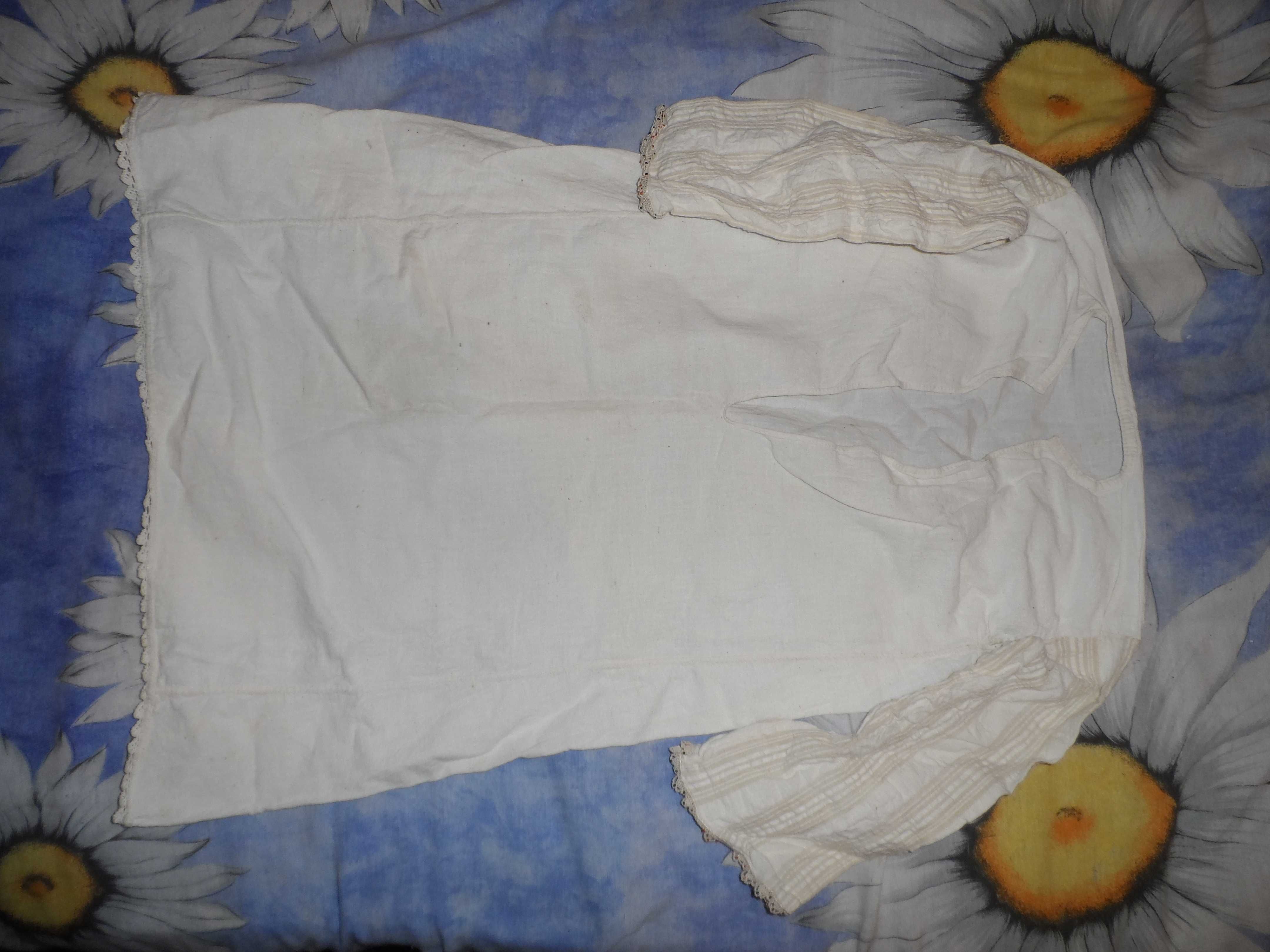 Детска кенарена риза с дантела КЕНЕ и мъниста