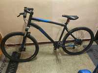 Bicicleta Barbatii MTB ST 120 NEGRU-ALBASTRU 27,5