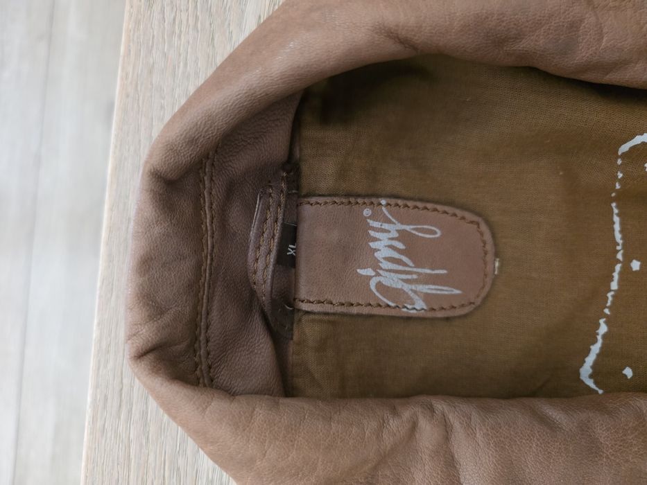 GIPSY geacă piele naturală gen mănușă