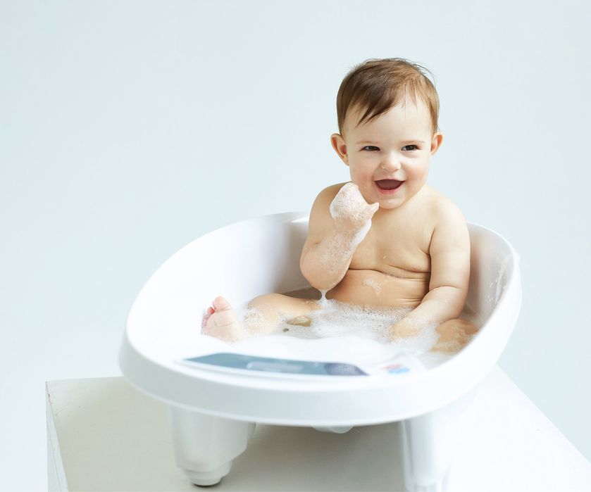 Дигитална бебешка вана с везна и термометър Aquascale 3-в-1